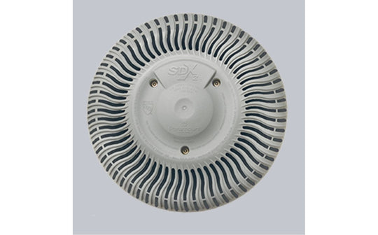 Hayward Paramount SDX2 High Flow Safety Two Drain, Plaster Ring, Round, Gray, Concrete - 004162223102