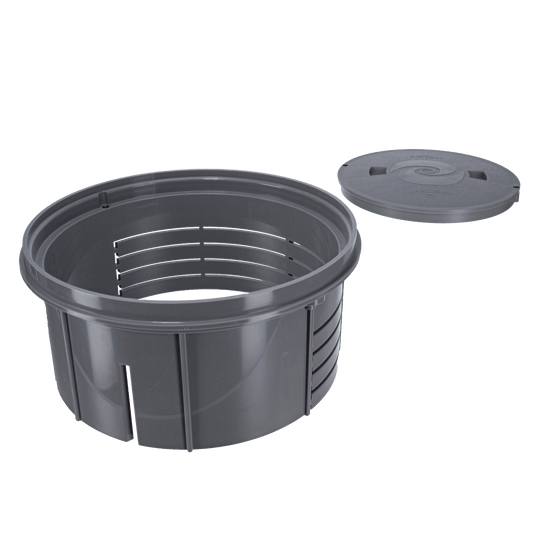 Paramount Lid and Ring F/Deck Can, Light Gray | 005252457008