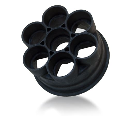Paramount In-Floor Misc. Base 6 Port 2", Black | 005302403203