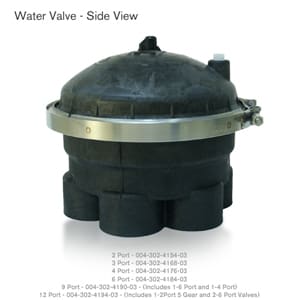 Paramount Valve Shell 2 Port 2", Black | 005302410203