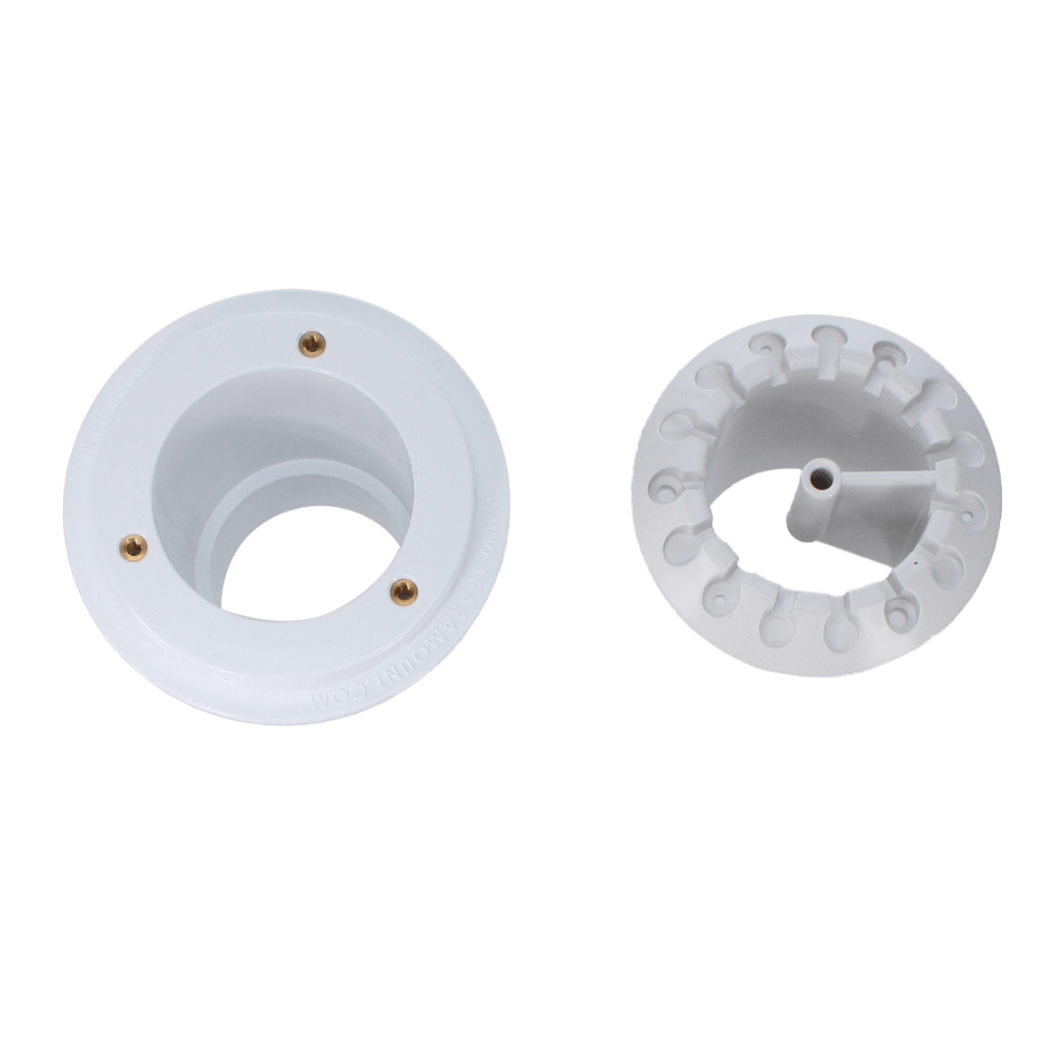 Paramount ParaskimV Return Guard Assembly for Concrete Pools, 2" Socket Connection, White | 005702920501