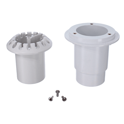 Paramount ParaskimV Return Guard Assembly for Concrete Pools, 2" Socket Connection, White | 005702920501
