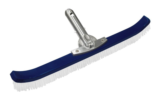 PoolStyle PS2048 18" Polybristle Wall Brush with Aluminum Handle