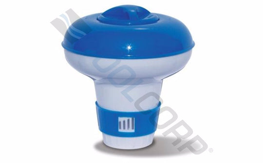 Kokido Floating 1" Tab Dispenser PS033B Deluxe Series Blue/White