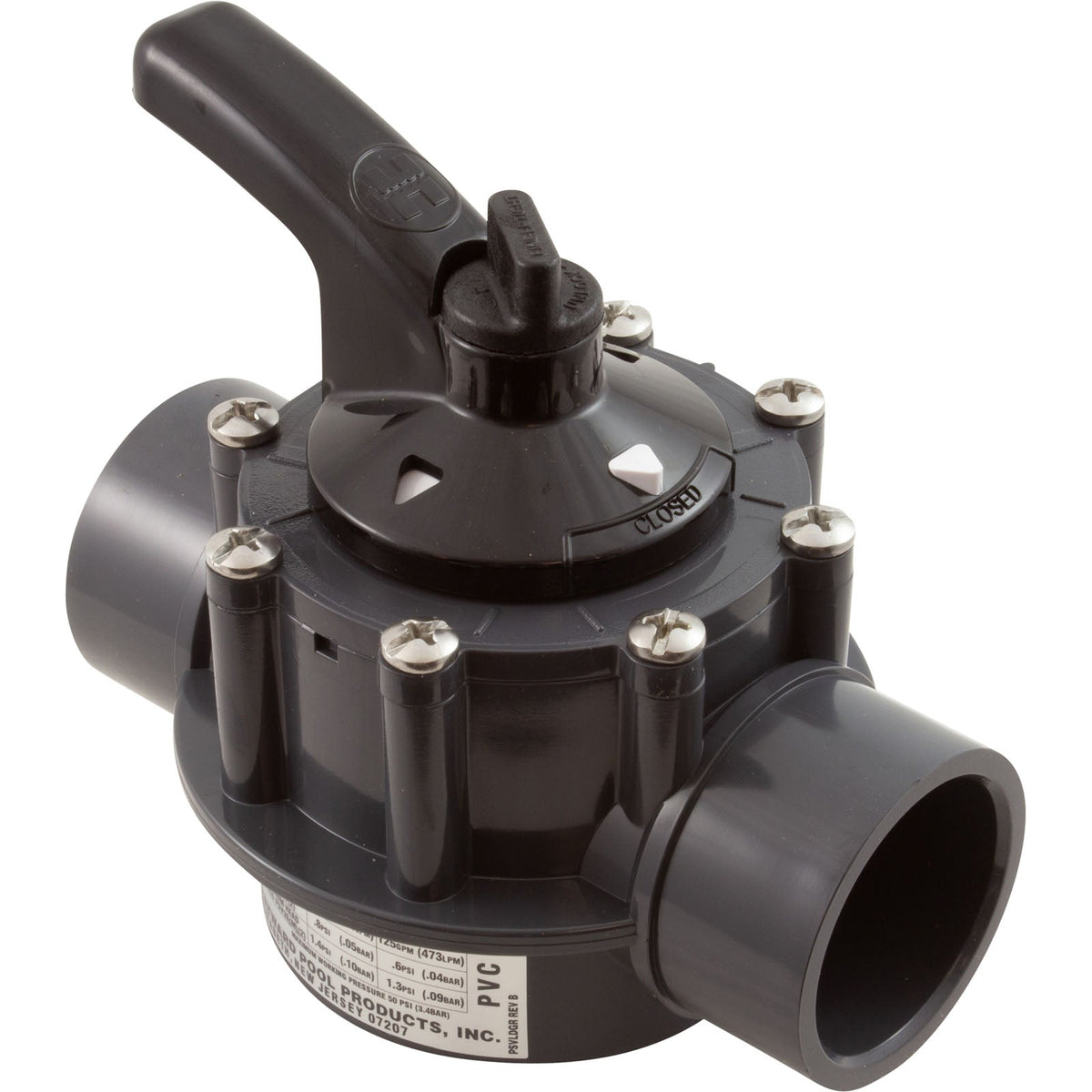 Hayward 2-Way PVC Diverter Valve - PSV2SDGR