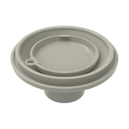 Color Match Adj Pebble Top Floor Inlet 2"S Light Gray - PTFR-03