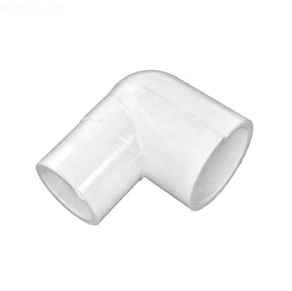 Westlake Pipe & Fittings Street Elbow, 1" Spigot x Slip White PVC Schedule 40 90 Degree - 409010BC