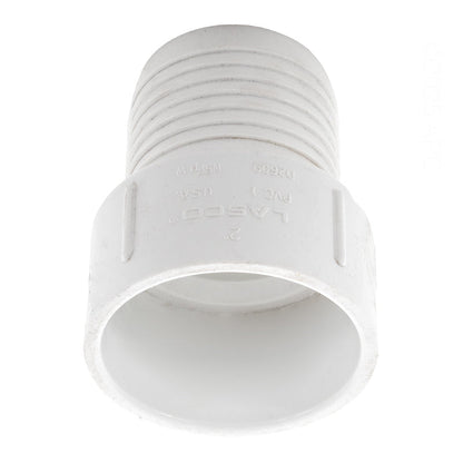 Westlake Pipe & Fittings Adapter, 2" Insert x Slip White PVC Schedule 40 - 474020
