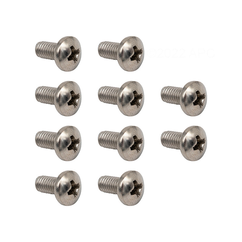 Zodiac Polaris 180 Pool Cleaner Screw, 10-32 x 3/8" SS Pan Head | C40
