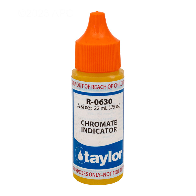 Taylor R-0630-A-24 .75 oz Chromate Indicator Dropper Bottle