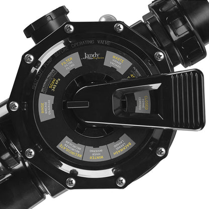 Jandy Multiport Valve with Clamp SFTM24-2.0 Complete - R0745700