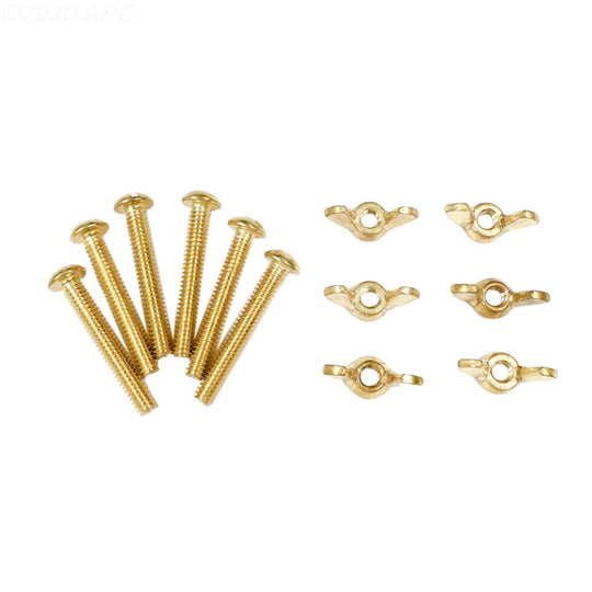 Pentair #155 Brass Bolt and Wing Nut - R221166