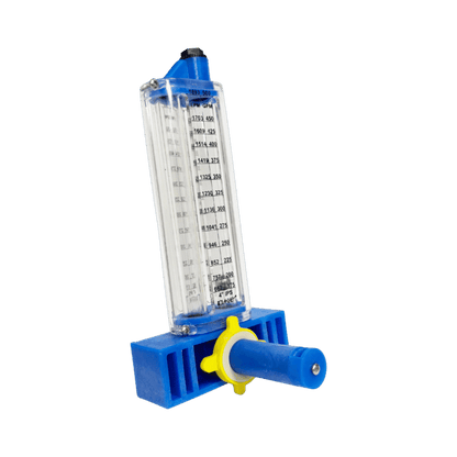 Rolachem 4" PVC Flowmeter, Vertical Mount, for Vertical Pipe, 175 - 400 GPM | 570381V