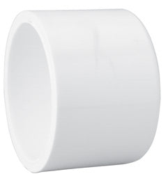 Cap, 3" Slip White PVC Schedule 40