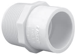 Adapter, 2 x 1-1/2" MPT x Slip PVC Schedule 40 | 436251