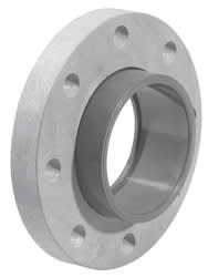 Flange, 4" Slip Gray PVC Schedule 80 Loose Ring Van Stone Style