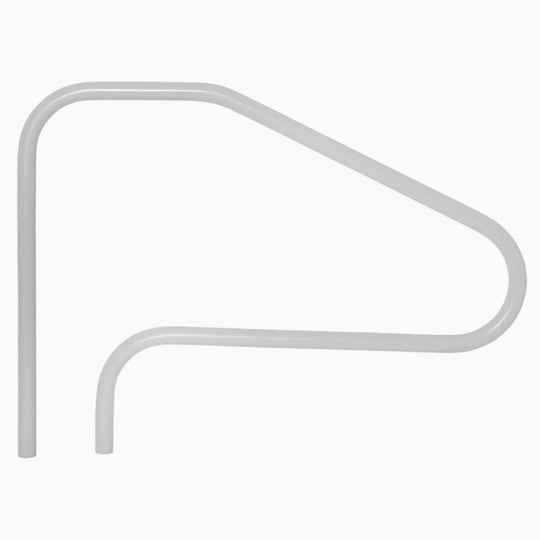 Saftron Classic Figure 4 Style Four Bend Return To Deck. Includes Escutcheons Gray | Rtd-448-G