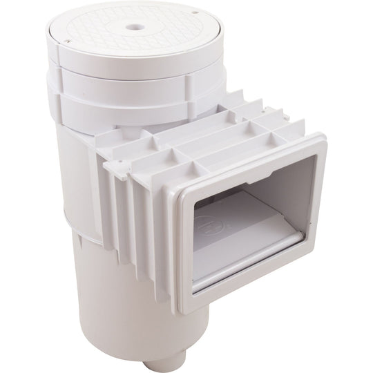 Hayward Concrete Auto-Skim Series Skimmer, 2" FIP, Round Cover, White - SP1082RC
