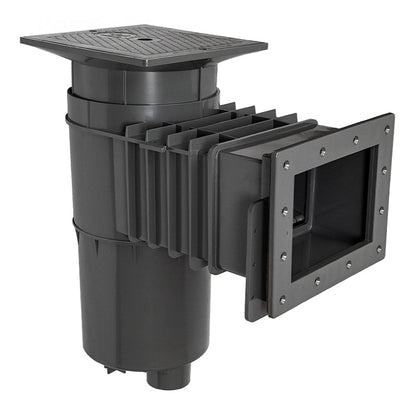 Hayward Automatic Skimmer with Sq Cover 2" FIP Dk Gray - SP1084DGR