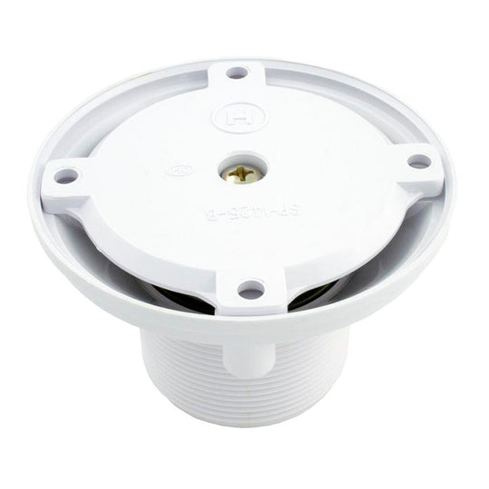 Hayward Adjustable Floor Inlet Fitting 1.5"FPTx2"MPT White - SP1425