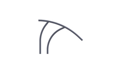 Global Pool Products Modern Handrail 50" .065 Polished - RAILMD50