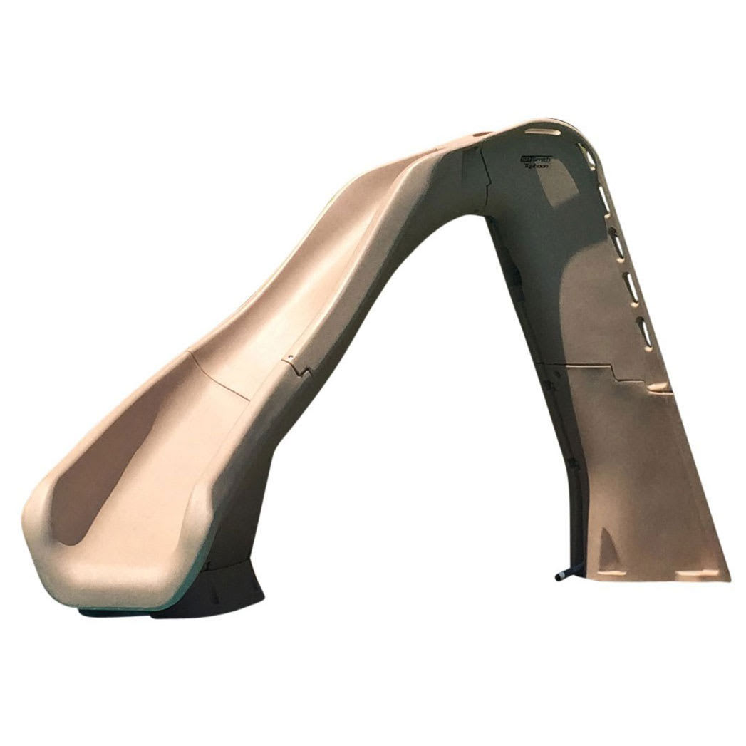 SR Smith Typhoon Pool Slide, Left Turn, Sandstone | 670-209-58223