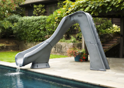 SR Smith Typhoon Pool Slide, Left Turn, Sandstone | 670-209-58223