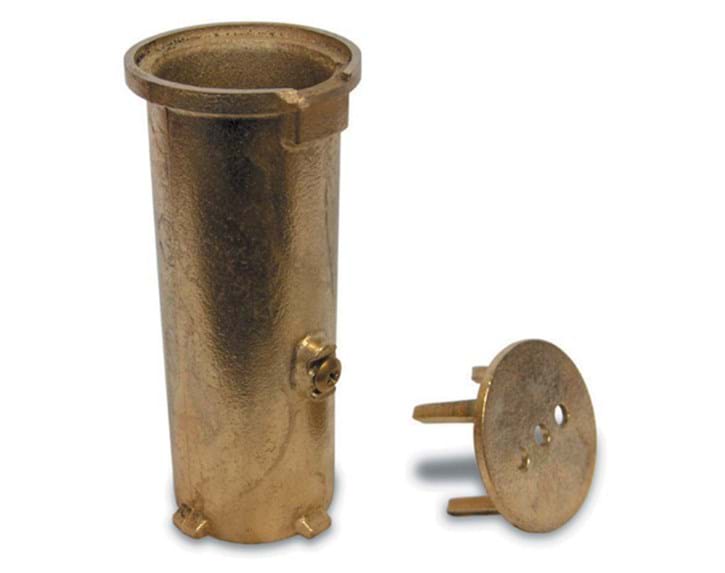 SR Smith Anchor Socket Brz (1.90) 6" - No Cap In-Pool Anchor 6In Bronze L/Cover | AS-100EB