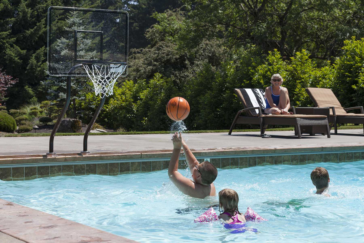 SR Smith Salt Friendly Swim N’ Dunk Challenge Residential Basketball Game w/ Escutcheons & Anchors | S-BASK-CH