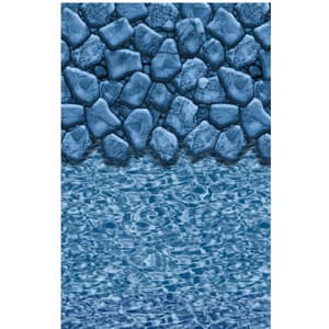 Swimline 21' Round Boulder Swirl Overlap AG Liner 48-52" Wall | LI2148BSO