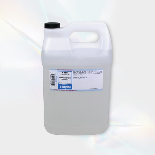 Taylor Cyanuric Acid Reagent, 1 Gallon Bottle, 4/Pack | R-0013-G-4