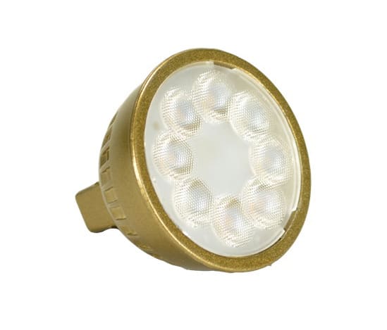 Mr16 Extra Wide LED 6 W 12 VAC 2700 K |  LED-5W-BM6F-RGB27