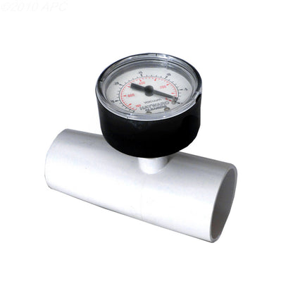 Hayward Pool Vac In Line Vacuum Gauge Hayward In-Line Vacuum Gauge For Suction Side Cleaner NLA - V096P