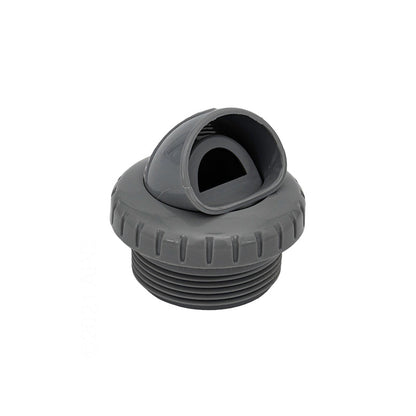 Infusion Pool Products Venturi Return Fitting 1.5" Light Gray Thd - VRFTHLG