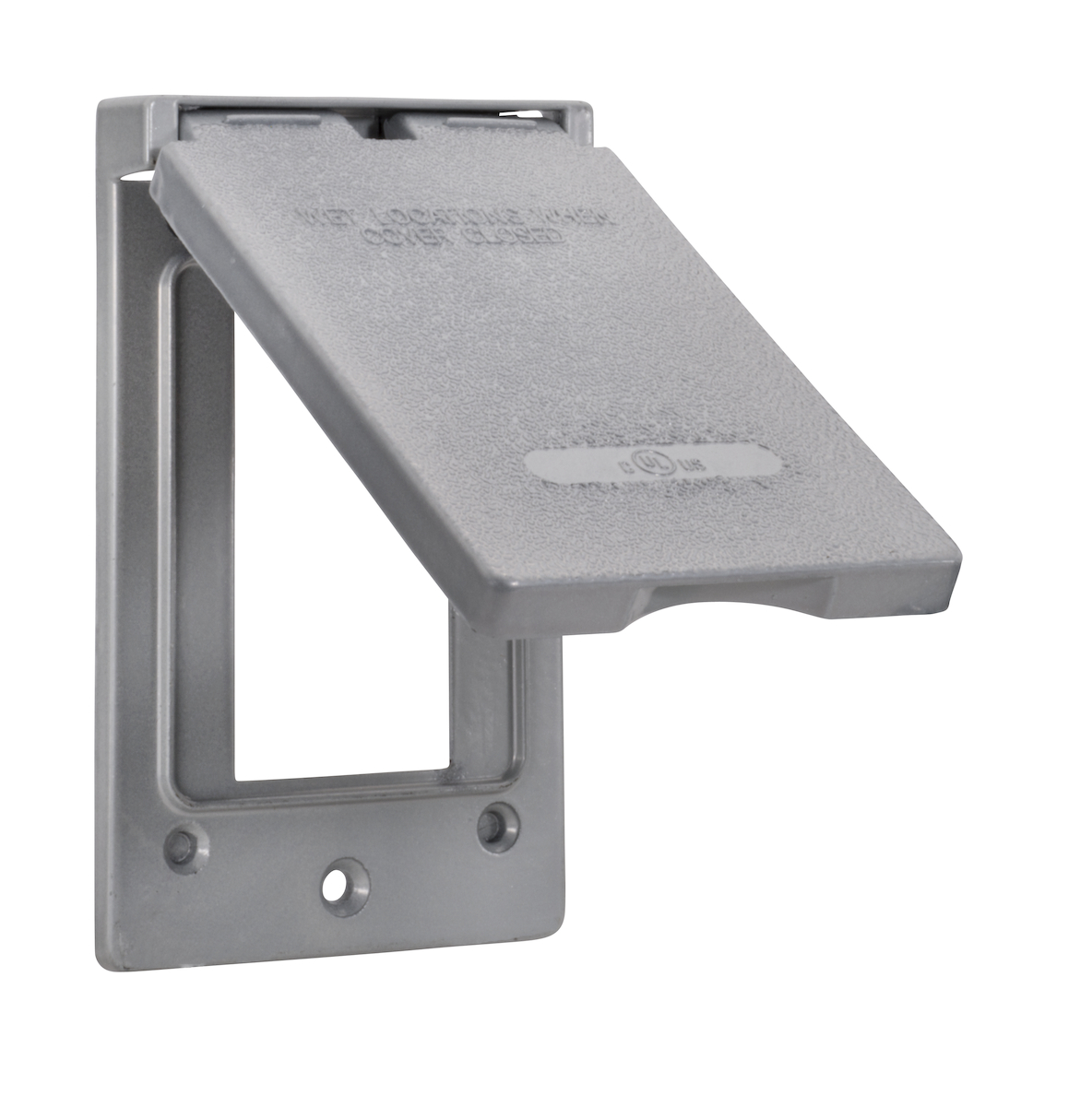 Southwire WCV1GFI Gray Single Gang Vertical GFCI Weatherproof Cover