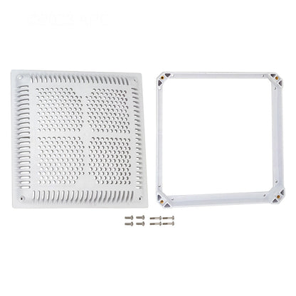 Hayward 12" x 12" High Flow Grate w/ Inner Frame - WGX1032BHF2