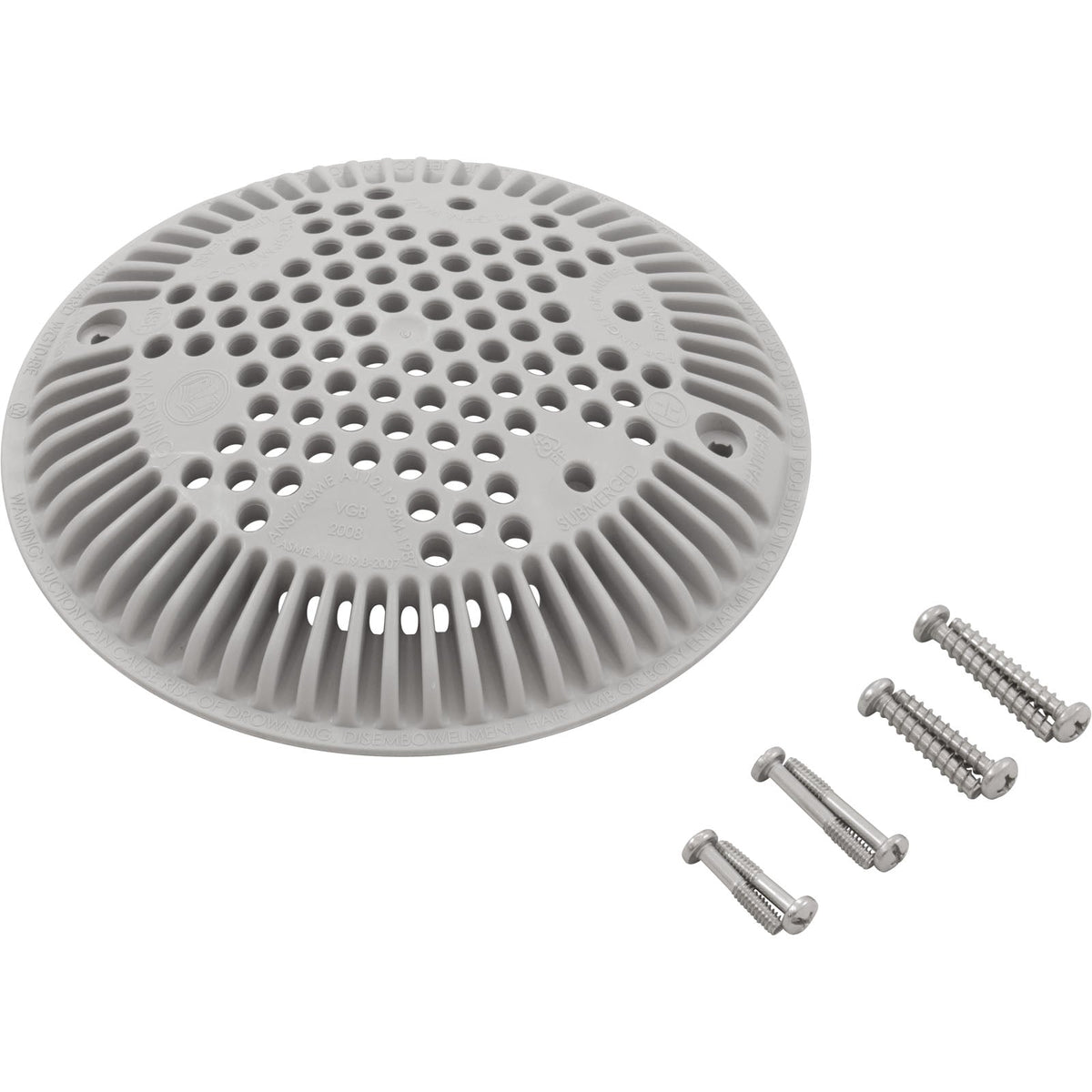 Hayward Suction Outlet Cover, Gray - WGX1048EGR