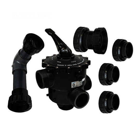 Waterco Multiport Valve with Plumbing 3" Sm Sand Filter - 2290820