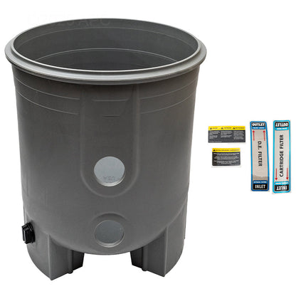 Waterway Crystal Water 550-4407 Filter Body with Labels