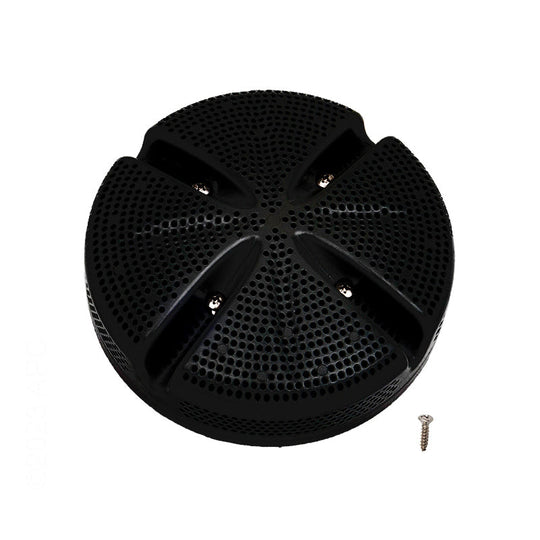 Waterway Suction with 1.5" Thrd Wall Ftg 6" Black Ultra - 640-8241 V