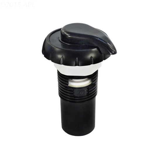 Waterway Top Access Air Control 1" Black Notched - 660-3571