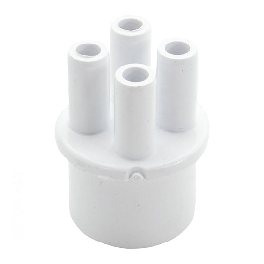 Waterway 1" Spigot X (4)3/8" Barb Manifold - 672-4030