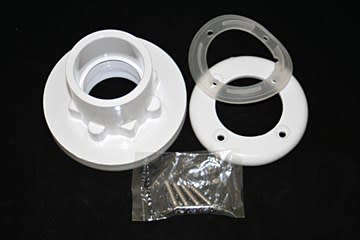 Waterway Vinyl Wall Fitting, 1-1⁄2" FPT x 1-1⁄4" Socket, White  | 400-9010B