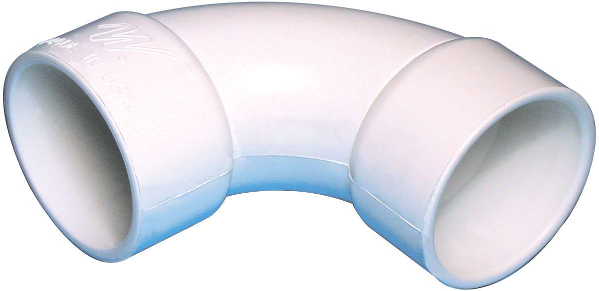 Elbow 1-1/2" Socket x SocketPVC