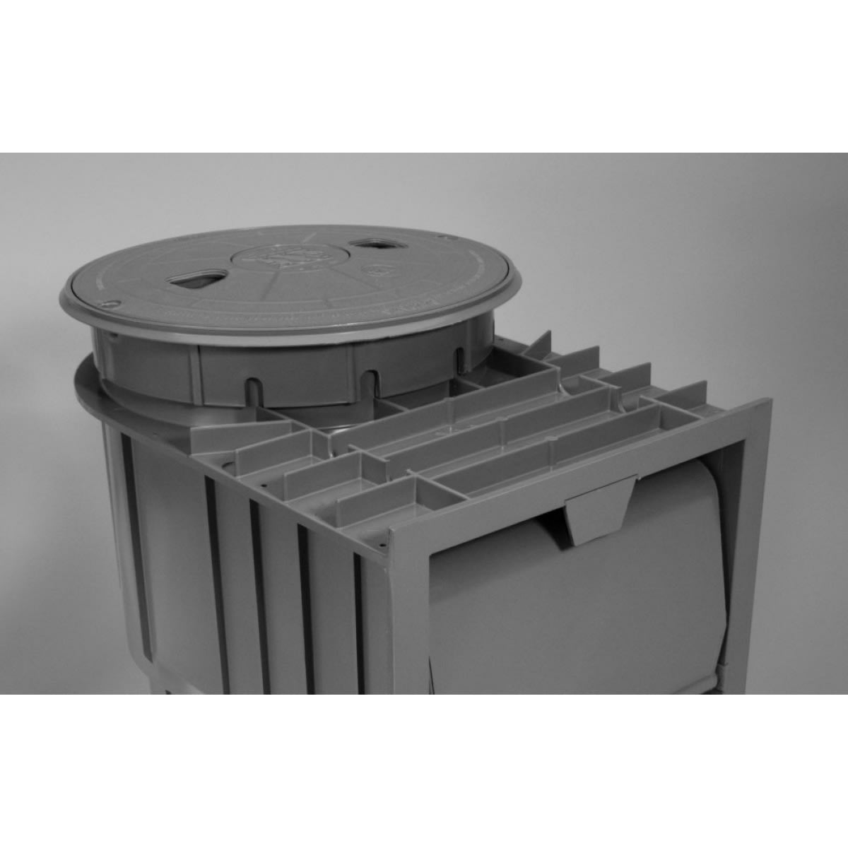Waterway Gunite Skimmer with Float Valve 2"S Gray Renegade - 540-6617
