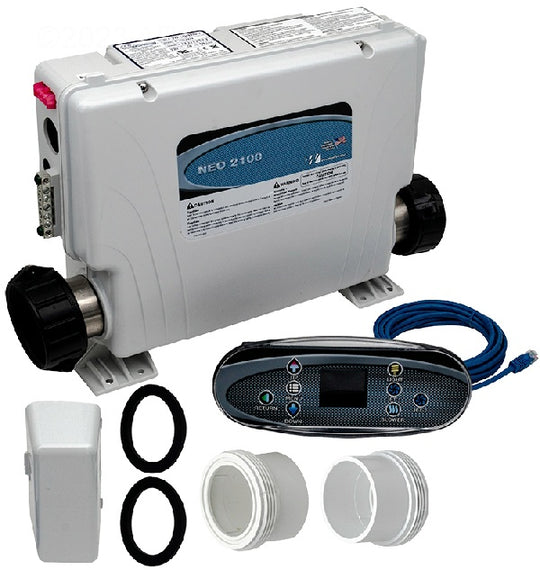 WATERWAY PLASTICS 5.5KW W/2100 SPASIDE W/O CORDS NEO 2100 SPA CTRL | 777-WW99004