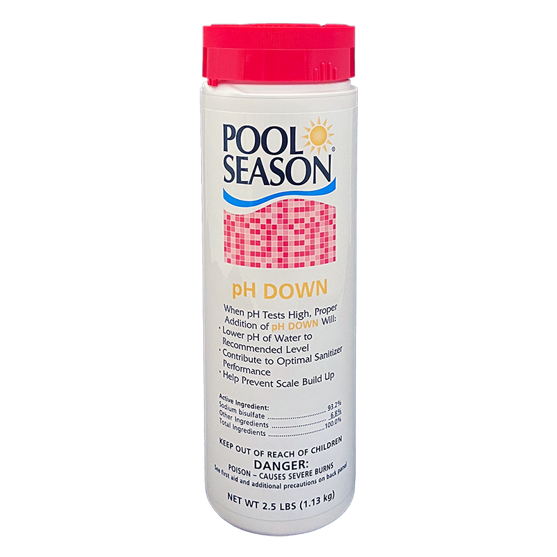 Pool Season 47251440 2.5 lbs Ph Down Bottle