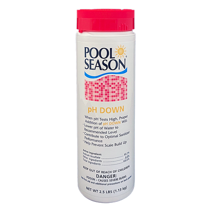 Pool Season 47251440 2.5 lbs Ph Down Bottle