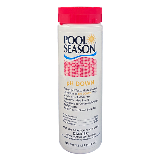 Pool Season 47251440 2.5 lbs Ph Down Bottle