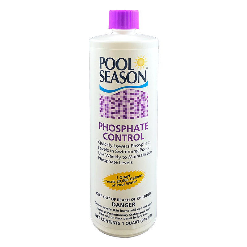 Pool Season® 47246150 1 qt Bottle Phosphate Control